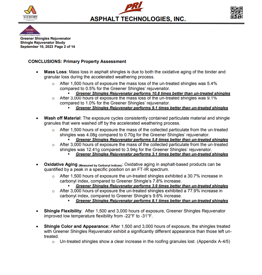 conclusions report